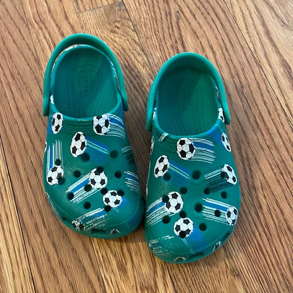 CROCS Shoes Crocs Soccer Balls Good Used Condition Poshmark